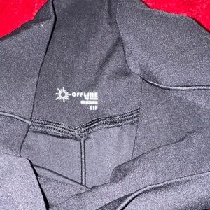 Offline by Aerie Women's Black Athletic Shorts